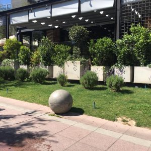 Macetero Cubo de Cemento