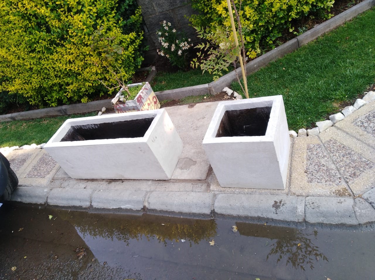 Macetero Cubo de Cemento Macetero Cubo de Cemento